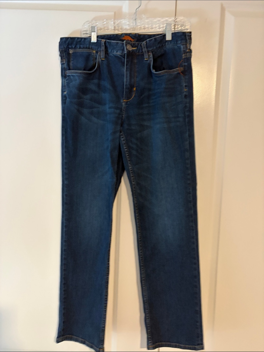 Tommy Bahama Men's Straight Jeans in Dark Blue Wash